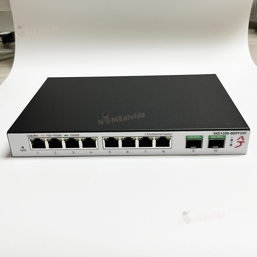 Xikestor SKS1200 スイッチ シンプルL2マネ - Sfp+ 10G Managed Switch 8 Port のレビューと価格